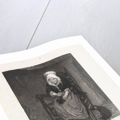 Coffee Grinding woman by Abram George Steelink