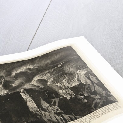 Fire on the Elandsgracht in Amsterdam by Jan Rieuwertsz. II