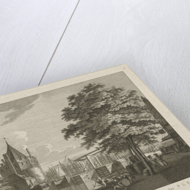 View of the Schreierstoren Amsterdam by Pierre Fouquet