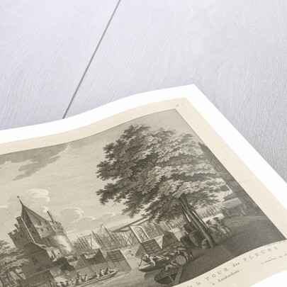 View of the Schreierstoren Amsterdam by Pierre Fouquet