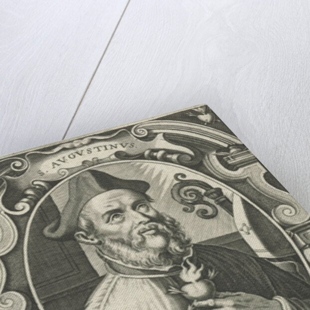 Portrait of St. Augustine by Michel van Lochom