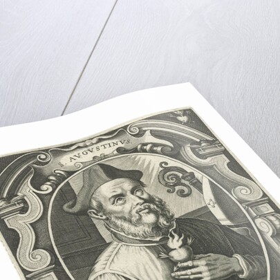 Portrait of St. Augustine by Michel van Lochom