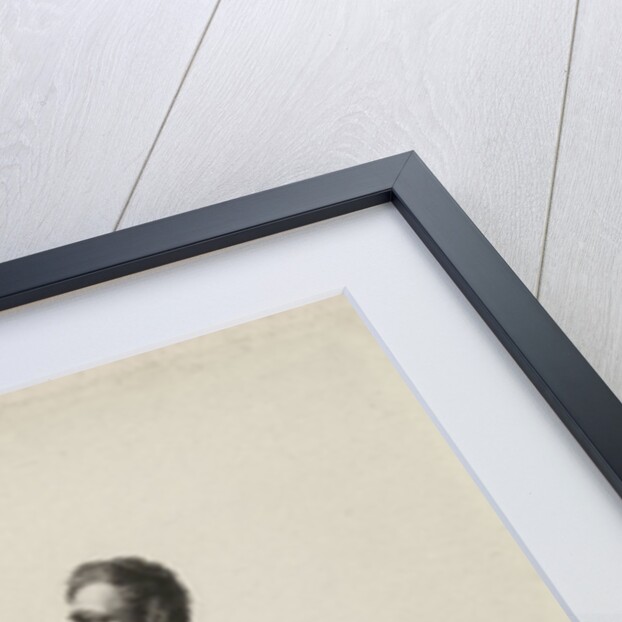 Academy Study standing naked man by Johannes Philippus Lange