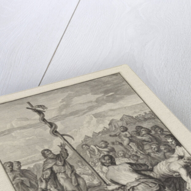 Moses and the Brazen Serpent by Cornelis Huyberts