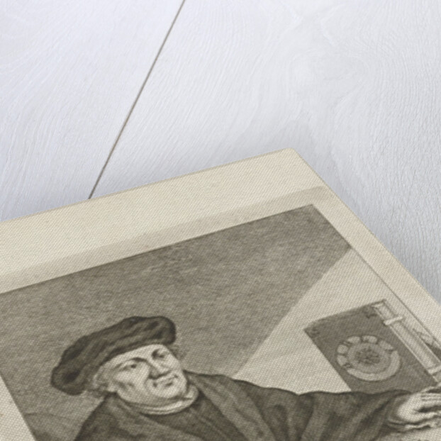 Portrait of Martin Luther by Arend Diederik Sellschop & P. Huart