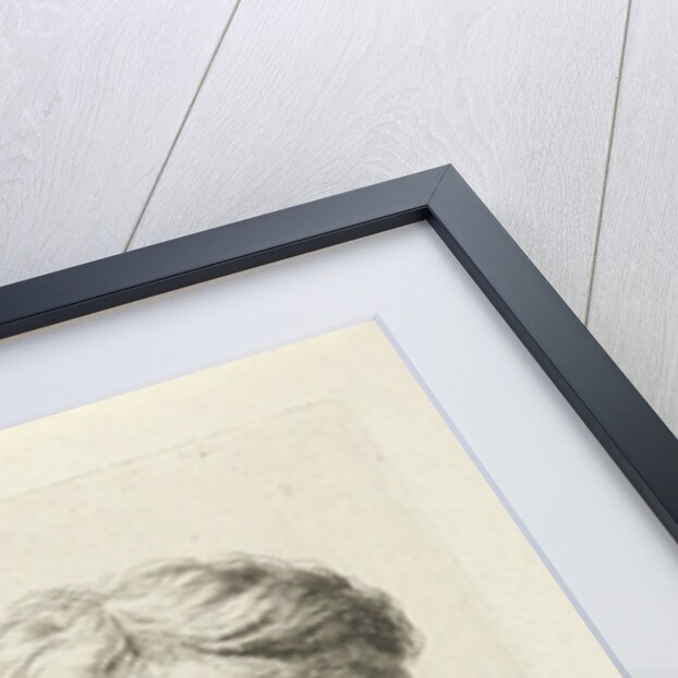 Portrait of an old man with eyes closed by Jean Zacherie Mazel