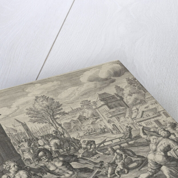 Infanticide in Bethlehem by Johann Sadeler I