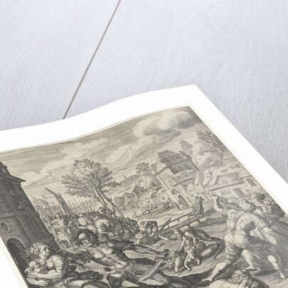 Infanticide in Bethlehem by Johann Sadeler I