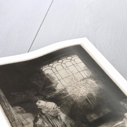 A scholar in his study by Rembrandt Harmensz. van Rijn