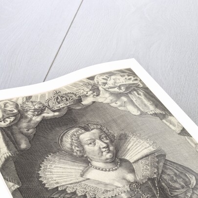 Portrait of Maria de Medici by François Langlois