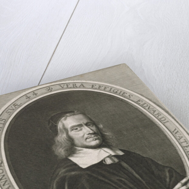 Portrait of Edward Waterhouse by David Loggan