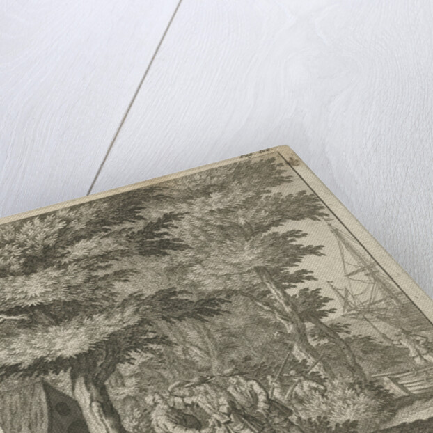 Meeting in a forest by Jan Lamsvelt