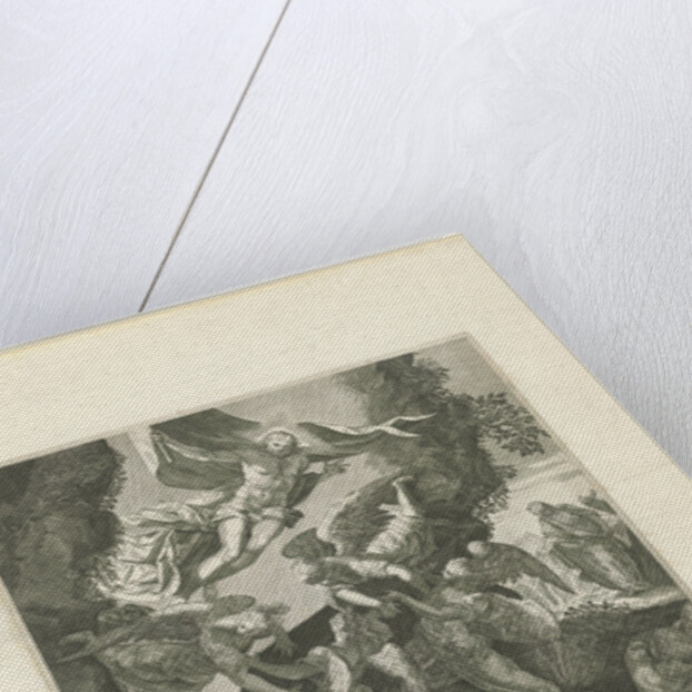 Resurrection of Christ by Johann Sadeler I