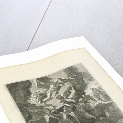 Resurrection of Christ by Johann Sadeler I