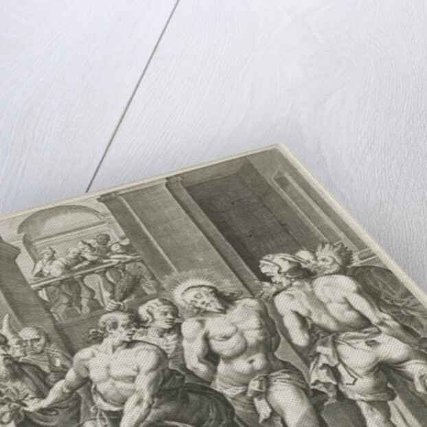 Flagellation of Christ by the soldiers by Giuseppe Cesari