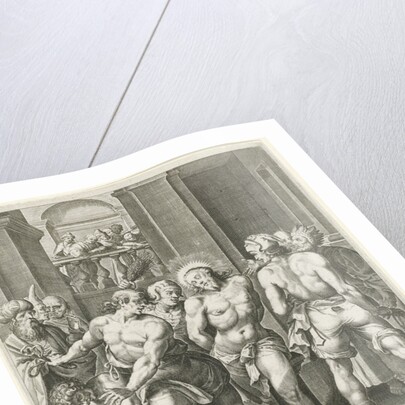 Flagellation of Christ by the soldiers by Giuseppe Cesari