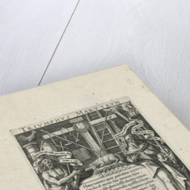 Lamb with book with seven seals by Aegidius Sadeler