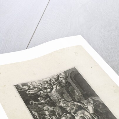 Nativity by Johann Sadeler I