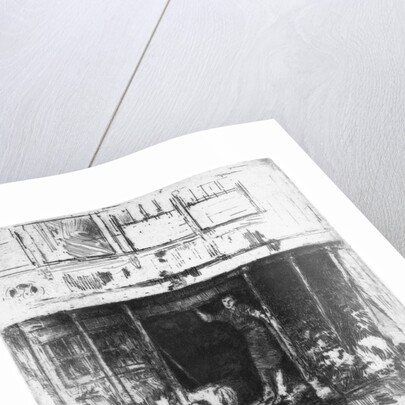 Canal house in Amsterdam by James Abbott McNeill Whistler