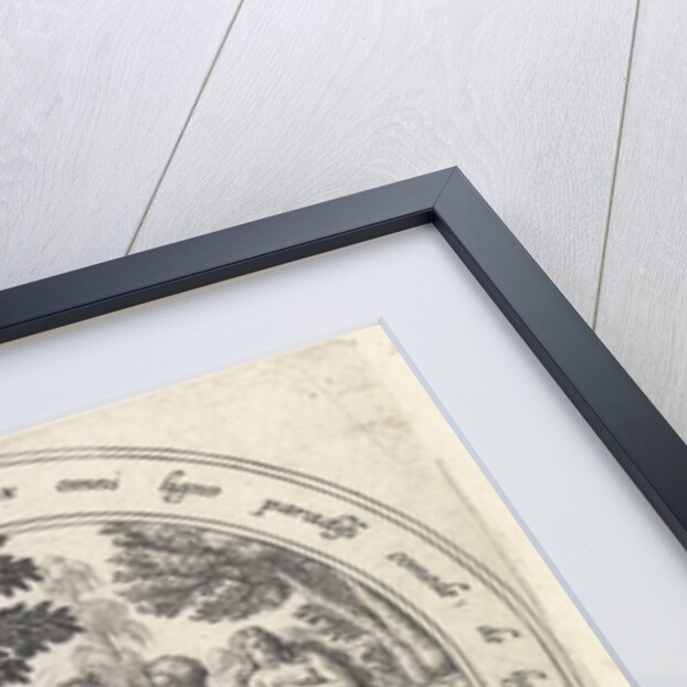 The Temptation of Adam and Eve in paradise by Philips Galle