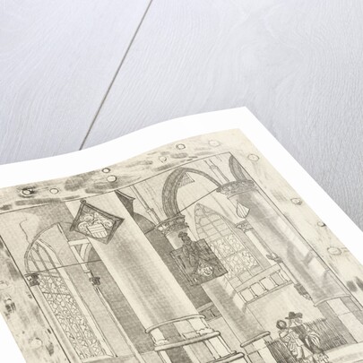 Church Interior by Bernhard Schreuder