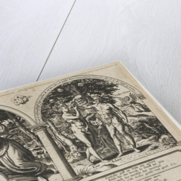 Creation of Eve and the Fall by Gerard P. Groenning