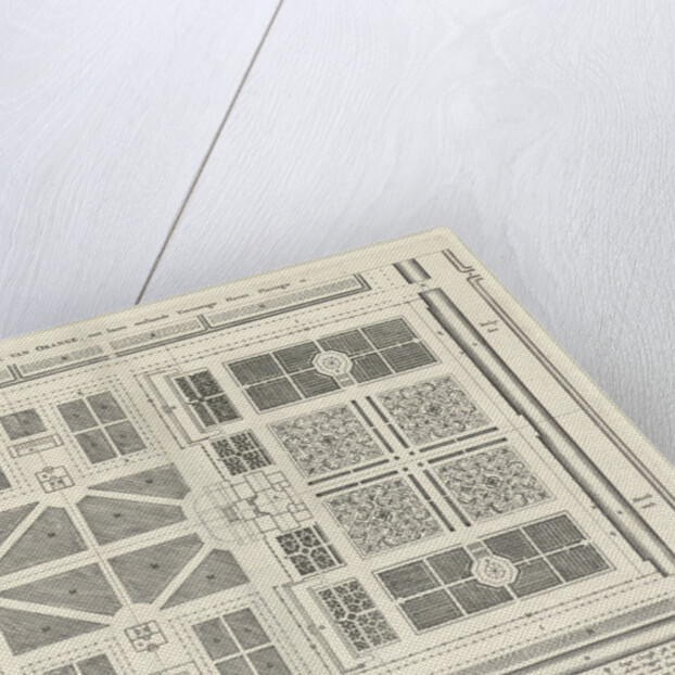 Map of Huis ten Bosch Palace and the surrounding estate The Netherlands by Jan Matthysz.