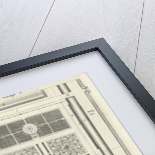 Map of Huis ten Bosch Palace and the surrounding estate The Netherlands by Jan Matthysz.