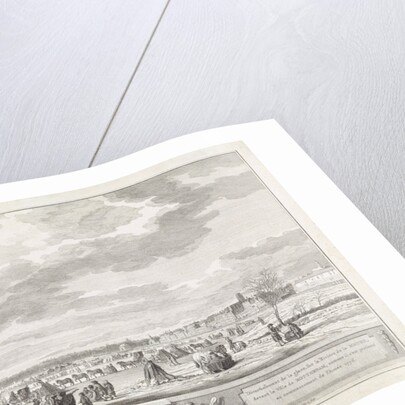 Ice entertainment on the river Meuse by Abraham Bothall & Ary Vis