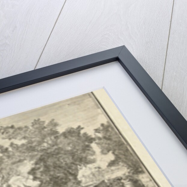 Grieving people on the Portuguese-Jewish cemetery Beth Haim at Ouderkerk The Netherlands by Romeyn de Hooghe