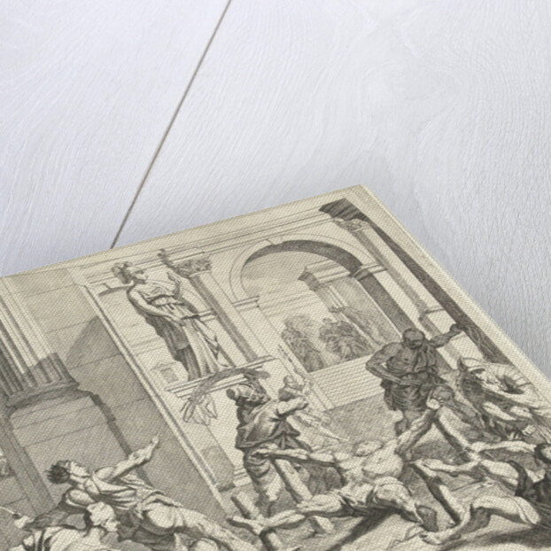 Flagellation of the Apostle Andrew by Francesco Collignon