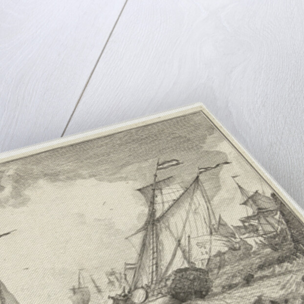 Ships at sea by Ludolf Bakhuysen