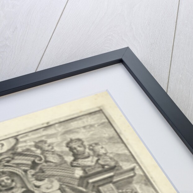 Personification of the county of Hainaut Henegouwen Belgium by Jean de la Barre