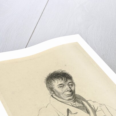 Portrait of Daniel Dupré by Hendrik Willem Caspari