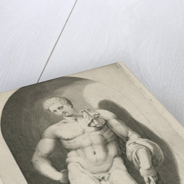 Statue of Antinous by Hendrick van Schoel