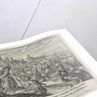 Siege of the Greek camp by Crispijn van de Passe I