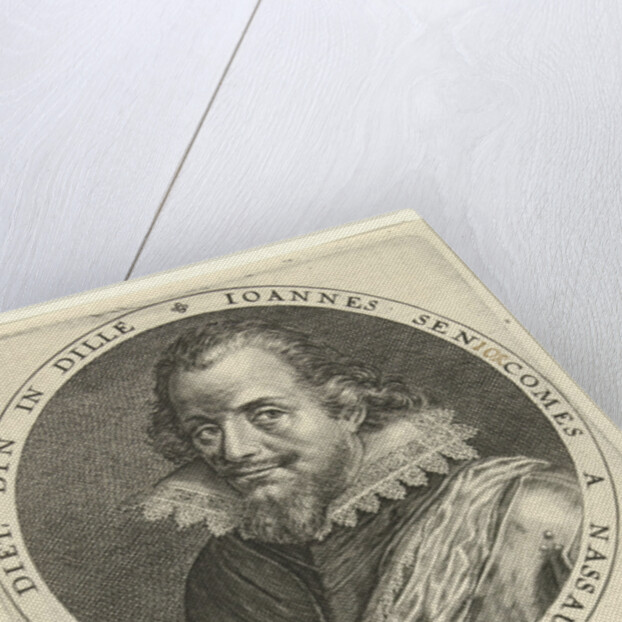 Portrait of Johan VII by Crispijn van de Passe I
