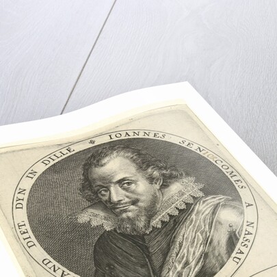 Portrait of Johan VII by Crispijn van de Passe I