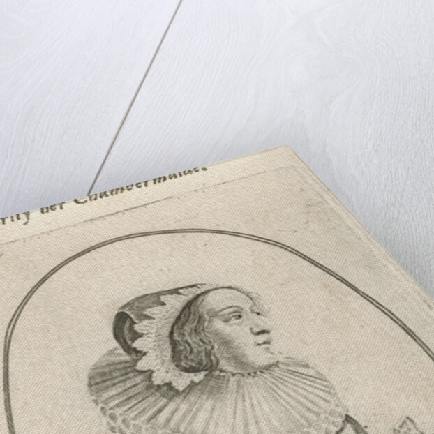 Portrait of a chambermaid by Crispijn van de Passe II
