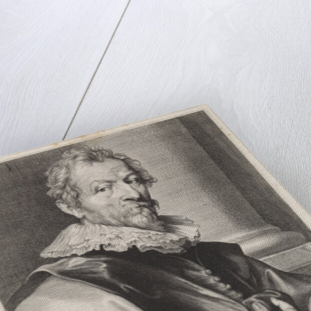 Portrait of the painter Hendrik van Balen (I) by Martinus van den Enden
