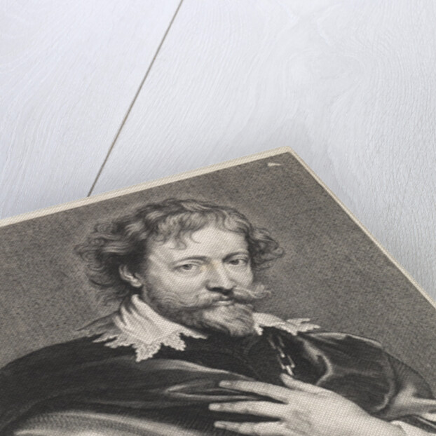 Portrait of the Painter Peter Paul Rubens by Martinus van den Enden