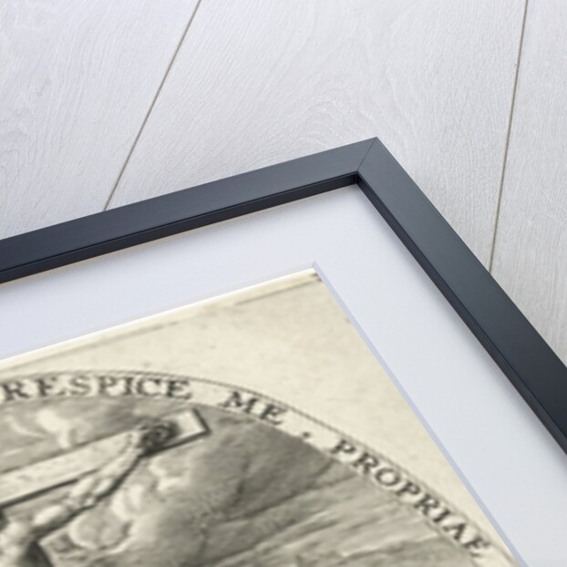 Christ on the cross by Crispijn van de Passe I