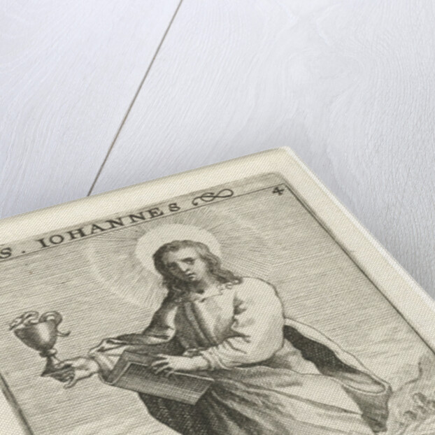 Apostle John by Crispijn van de Passe I