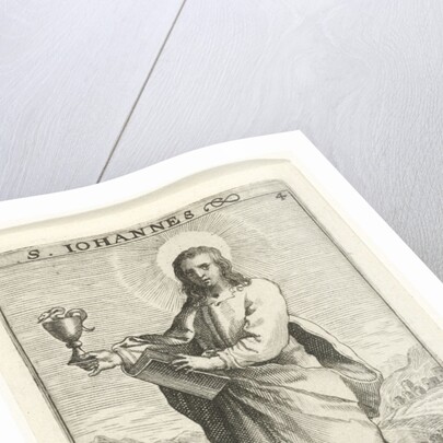 Apostle John by Crispijn van de Passe I