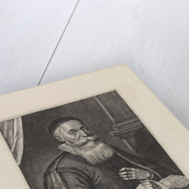 Portrait of Hans Alenson by Crispijn van de Passe II