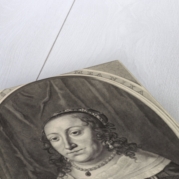 Portrait of Anna Catharina Constance by Theodor Matham