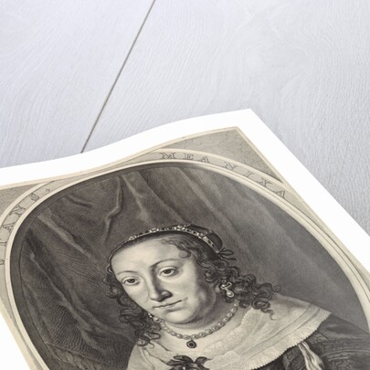 Portrait of Anna Catharina Constance by Theodor Matham