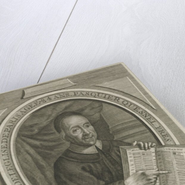 Portrait of Pasquier Quesnel by Anonymous