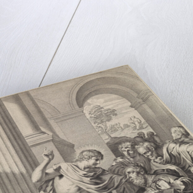 Christ appears to James the Greater by Michel Natalis