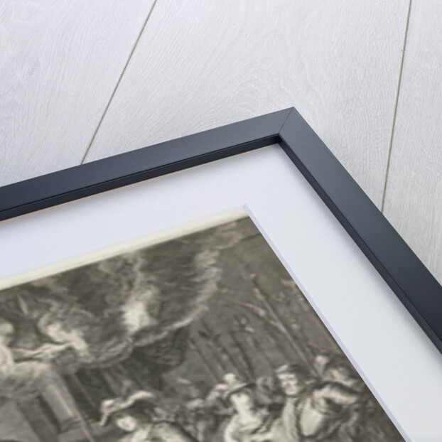 Tableau vivant with the alliance between King Adolf of Nassau and the English King Edward I in 1294 by Anonymous